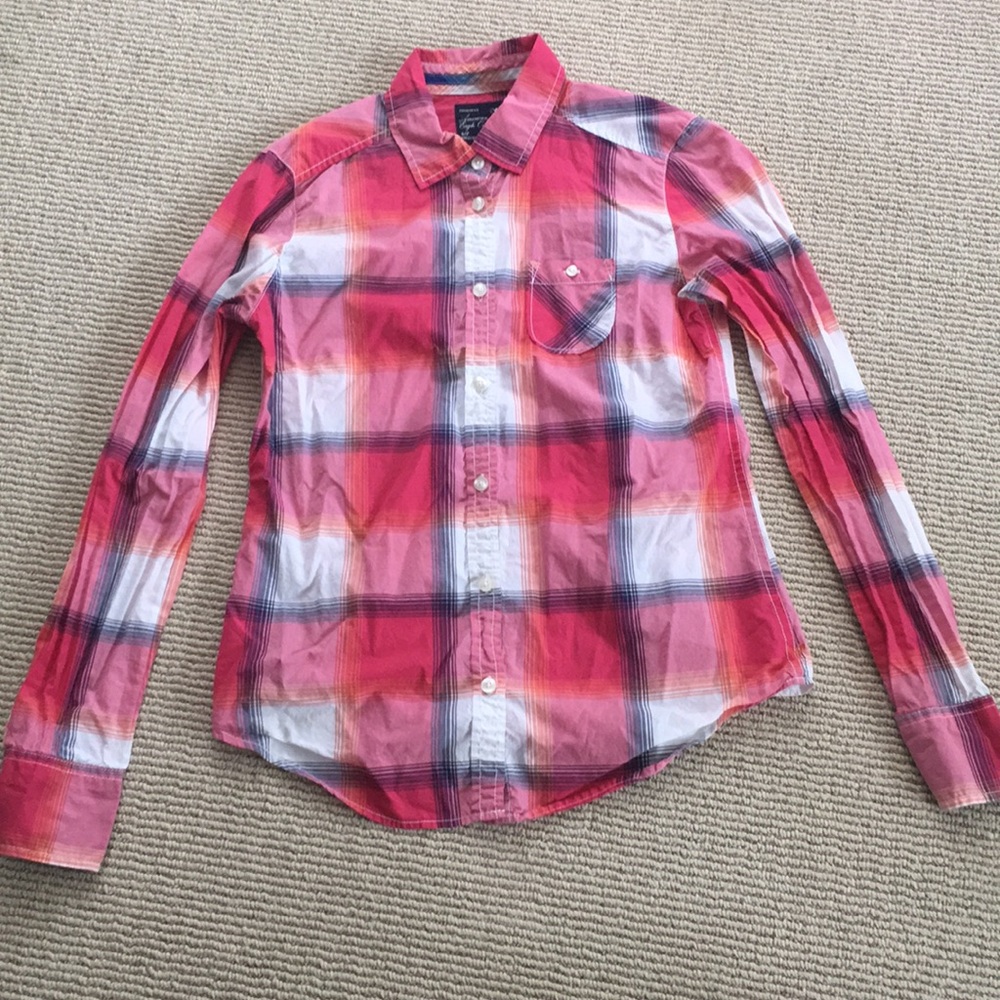 Plaid Button Down